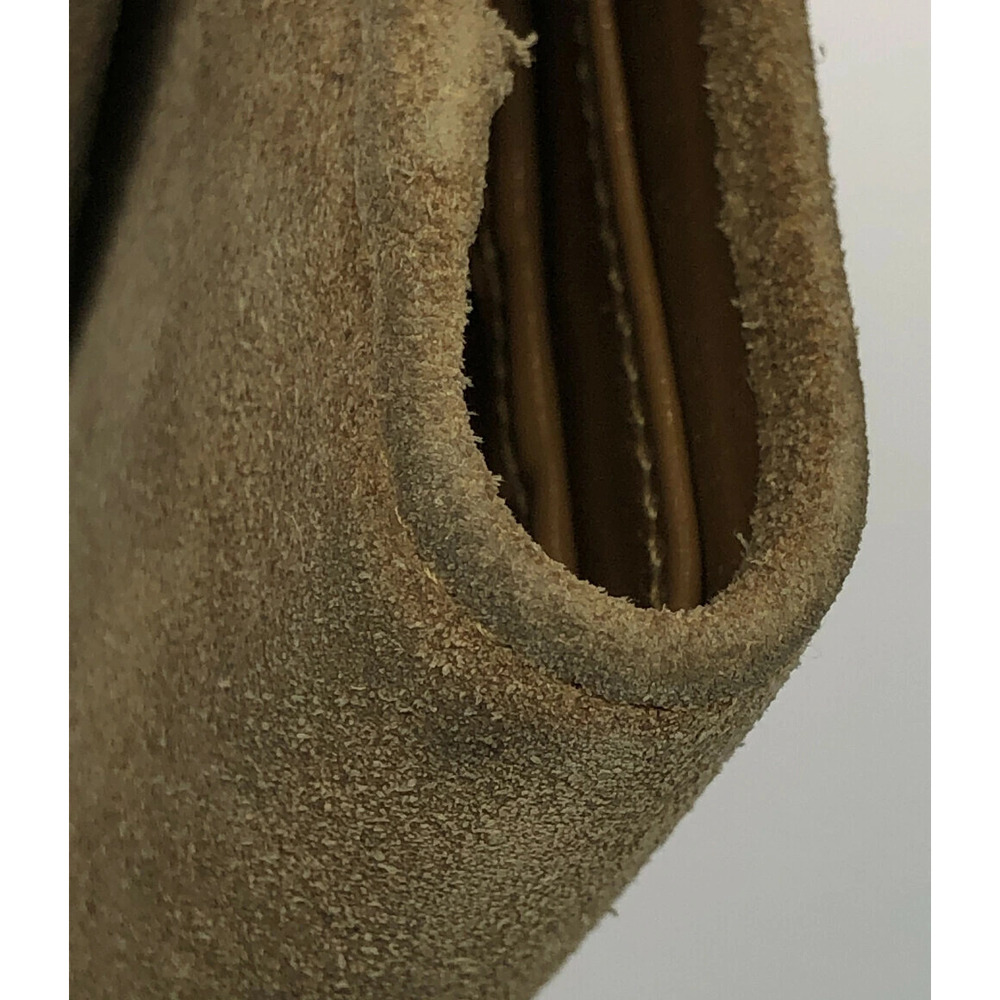Gucci Snap Wallet fold Bi Horsebit Closure Double Suede - Picture 6 of 6